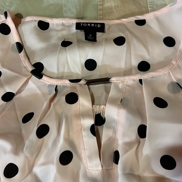 Torrid Pink Polka Dot - Picture 2 of 3